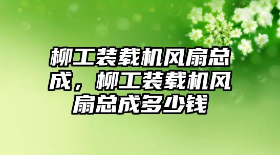 柳工裝載機風扇總成，柳工裝載機風扇總成多少錢