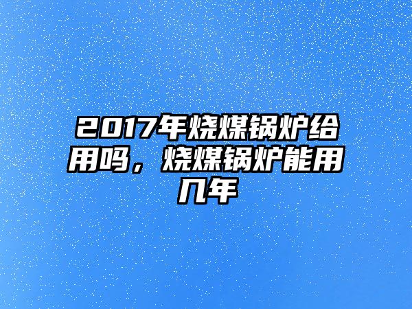 2017年燒煤鍋爐給用嗎，燒煤鍋爐能用幾年