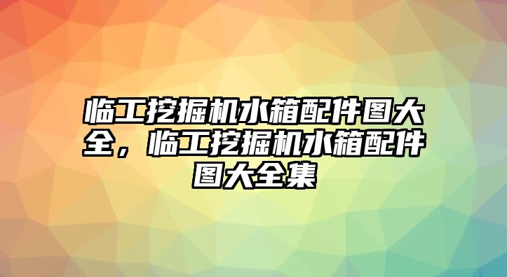 臨工挖掘機(jī)水箱配件圖大全，臨工挖掘機(jī)水箱配件圖大全集