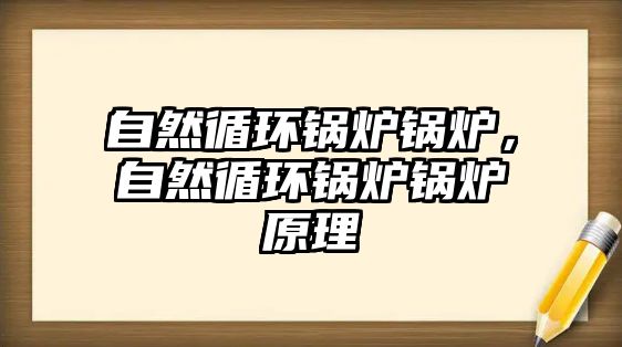 自然循環(huán)鍋爐鍋爐，自然循環(huán)鍋爐鍋爐原理