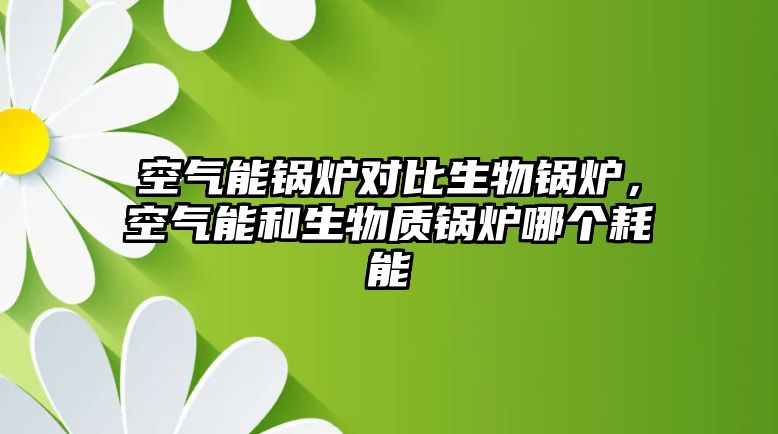 空氣能鍋爐對比生物鍋爐，空氣能和生物質(zhì)鍋爐哪個耗能