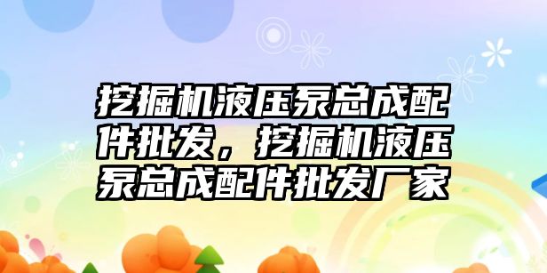 挖掘機液壓泵總成配件批發(fā)，挖掘機液壓泵總成配件批發(fā)廠家