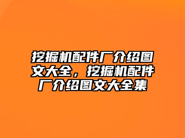 挖掘機(jī)配件廠介紹圖文大全，挖掘機(jī)配件廠介紹圖文大全集