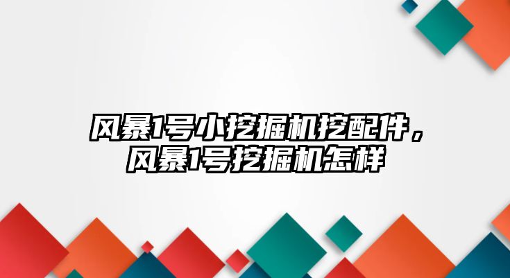 風(fēng)暴1號(hào)小挖掘機(jī)挖配件，風(fēng)暴1號(hào)挖掘機(jī)怎樣