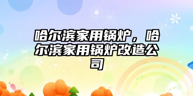 哈爾濱家用鍋爐，哈爾濱家用鍋爐改造公司