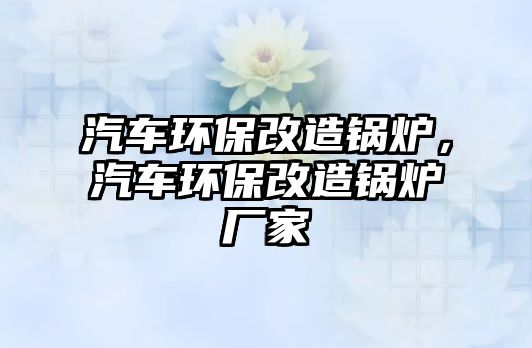 汽車環(huán)保改造鍋爐，汽車環(huán)保改造鍋爐廠家