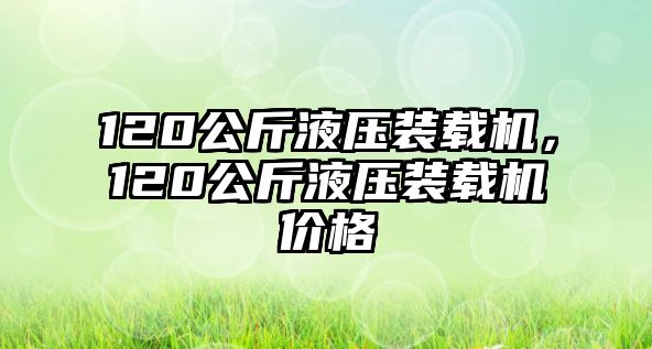 120公斤液壓裝載機(jī)，120公斤液壓裝載機(jī)價格