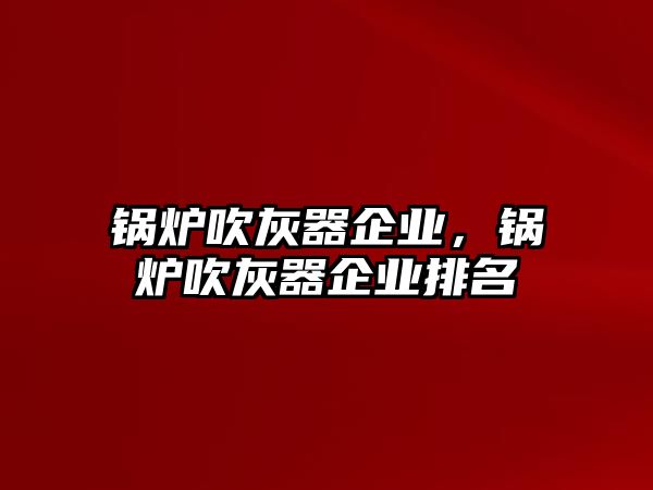 鍋爐吹灰器企業(yè)，鍋爐吹灰器企業(yè)排名