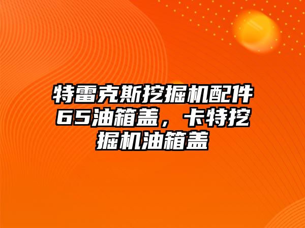 特雷克斯挖掘機(jī)配件65油箱蓋，卡特挖掘機(jī)油箱蓋