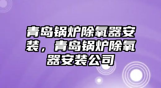 青島鍋爐除氧器安裝，青島鍋爐除氧器安裝公司