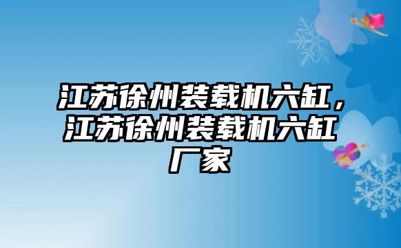 江蘇徐州裝載機六缸，江蘇徐州裝載機六缸廠家