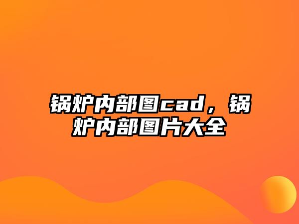 鍋爐內(nèi)部圖cad，鍋爐內(nèi)部圖片大全