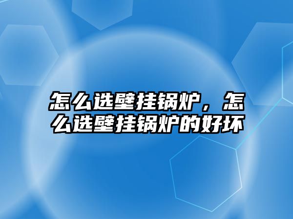 怎么選壁掛鍋爐，怎么選壁掛鍋爐的好壞