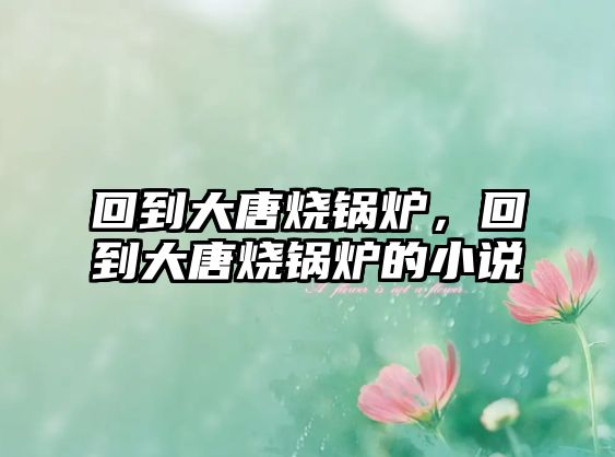 回到大唐燒鍋爐，回到大唐燒鍋爐的小說