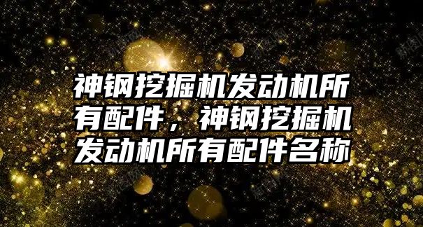 神鋼挖掘機發(fā)動機所有配件，神鋼挖掘機發(fā)動機所有配件名稱