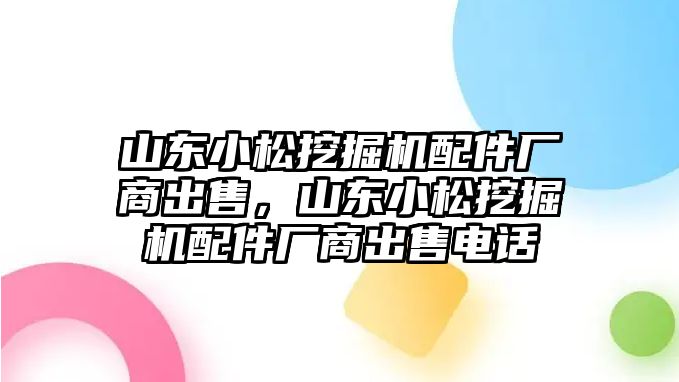 山東小松挖掘機(jī)配件廠(chǎng)商出售，山東小松挖掘機(jī)配件廠(chǎng)商出售電話(huà)