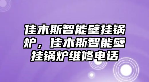 佳木斯智能壁掛鍋爐，佳木斯智能壁掛鍋爐維修電話