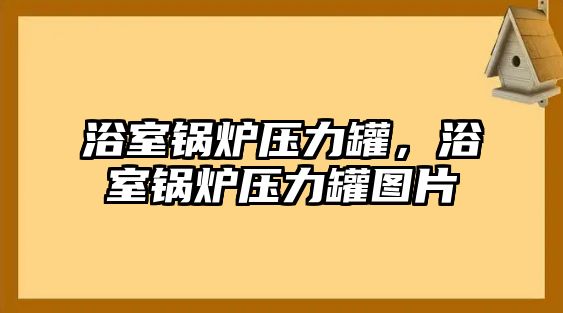 浴室鍋爐壓力罐，浴室鍋爐壓力罐圖片