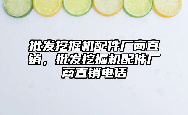 批發(fā)挖掘機配件廠商直銷，批發(fā)挖掘機配件廠商直銷電話