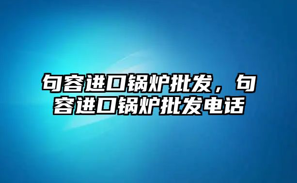 句容進(jìn)口鍋爐批發(fā)，句容進(jìn)口鍋爐批發(fā)電話